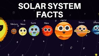 Facts about the Solar System  Lots of Planet Facts for Kids  Facts about the Solar System for Kids [upl. by Entroc]