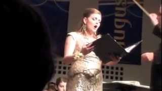 Claire Kuttler sings the Soprano Solo from Brahms Ein Deutsches Requiem [upl. by Einnalem881]