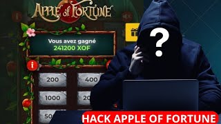 Comment hacker le jeu apple of fortune sûr à 100 avec le script 1xbet [upl. by Fonzie]