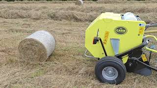 Mini Round Baler MP 550 TPL in action [upl. by Namruht996]