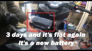 BMW c400X wont start BATTERY ISSUEs [upl. by Eiraminot203]