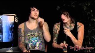 Asking Alexandria exclusive backstage interview [upl. by Cornwall563]