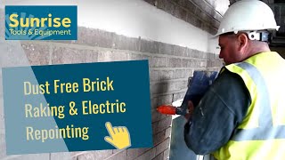 Dust Free Brick Raking amp Electric Repointing [upl. by Adella]