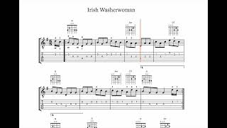 Irish Washerwoman  Guitarbookcouk [upl. by Oaht573]