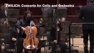 ZWILICH Concerto for Cello and Orchestra  Musical Moments [upl. by Hanauq627]