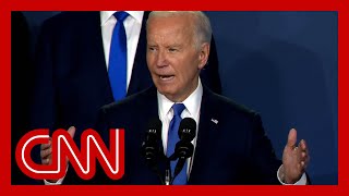 See moment Biden mistakenly calls Zelensky President Putin [upl. by Cahn]