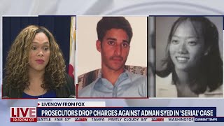 Charges dropped against Adnan Syed in Serial murder case  LiveNOW from FOX [upl. by Miguelita]