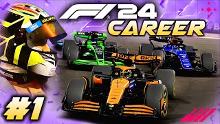 F1 24 CAREER MODE Part 1 Our First F1 Season Begins A New Story Begins [upl. by Goodspeed218]