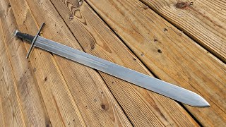 Sharpening Kingston Arms – Atrim Design Type XIIIa War Sword [upl. by Emlin]