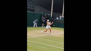 Jeline Vandrommes Forehand Up Close wta tennis forehand [upl. by Perusse422]