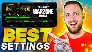 BEST SETTINGS IN WARZONE MOBILE [upl. by Harley]