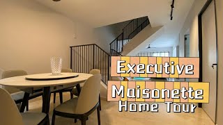 I Bought an HDB Executive Maisonette  Home Tour [upl. by Ecille]