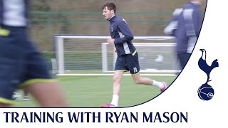 Training with Ryan Mason [upl. by Aynatal]