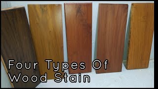 Four Types Of Wood Stain Tips For Beginners Step by Step [upl. by Chadburn]