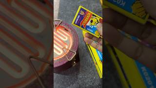 बिड़ी बॉम vs हीटर 🤯🤯 shorts experiment diwali fireworks diwali2024 [upl. by Myrta]