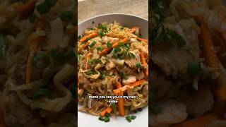 Noodle stir fry food [upl. by Hilde]