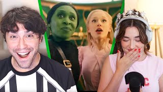 A Wicked Fan amp Former Fiyero React to the WICKED Trailer [upl. by Gnuoy502]