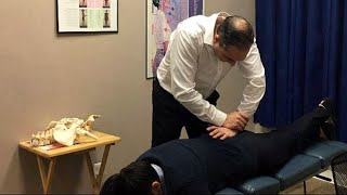 L4 L5 Disc Bulge Treatment Without Surgery  Chiropractic Adjustments  Dr Walter Salubro [upl. by Kalina]