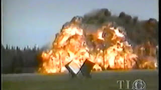 B52 Crash at Fairchild Air Force Base [upl. by Aufmann]