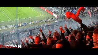 FCUFAN FeyenoordFC Utrecht  Beker  Awayday [upl. by Nannah924]