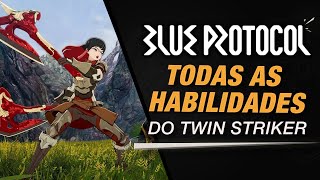 Análise Das Habilidades do Twin Striker De Blue Protocol [upl. by Airehs875]