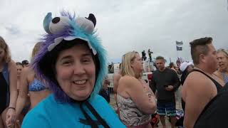 Team quotFreezing Our Barnacles Offquot at the Polar Bear Plunge  Seaside Heights NJ  February 24 2024 [upl. by Mulac]