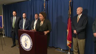 DeKalb DA announces indictments related to criminal activity inside jail  Rewatch [upl. by Auvil]