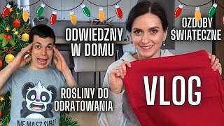 VLOGMAS 1 i 2 🎄 Odwiedziny w domu 🏡Gosia i Miłosz Vlog [upl. by Rennane]