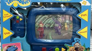 TELETUBBIES REMOTE CONTROL TOY TV [upl. by Anelhtak711]