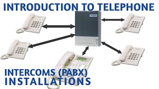 Introduction to telephone intercom systems I PABX installation for beginners [upl. by Gussi]