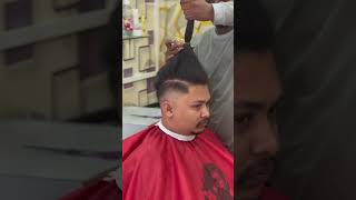 Unique hair salon  long hair transformation to small hair  fade hair style [upl. by Balthasar]