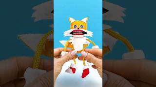 Making Shin Tails plush  diy THE SONIC TAPES  SHIN SONIC [upl. by Shurwood]