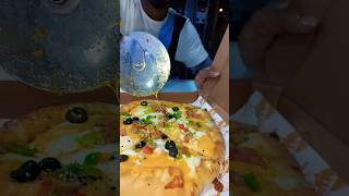 Hawawshe ALX PIZZA pizza pizzatoppings qatar qatarfood [upl. by Ahsilad]