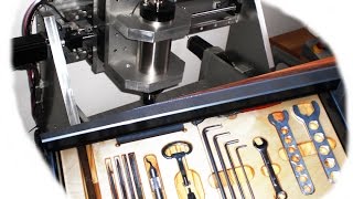 Werkzeugeinlagen fräsen  Mit Eigenbau CNC Fräsmaschine [upl. by Ahsiuqel]