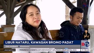 Jelang Pergantian Tahun Gunung Bromo Dipenuhi Pengunjung [upl. by Ritz]