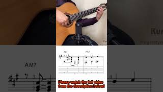 Edelweiss Jazz waltz arrangement Fingerstyle guitar [upl. by Jae]