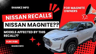 Shocking Nissan Magnite Recall News [upl. by Saberhagen]