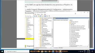 Fix mmcexe app has been blocked for your protection error in Windows 10 [upl. by Wolf]