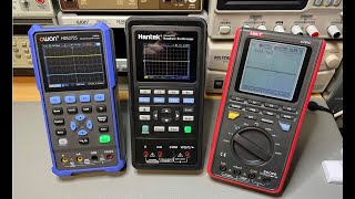 203 Owon HSD272S Hantek 2D72 UniT UT81C and Software HandsOn [upl. by Hyps580]