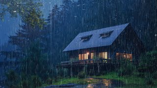 Deep Sleep During the Rainy Night  Rain Sounds For Sleeping  Beat Insomnia Relax ASMR [upl. by Orpha]