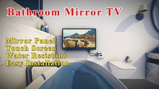 Soulaca Waterproof amp Mirror TVs for Bathrooms [upl. by Irma884]