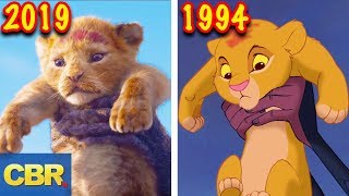 The Lion King 2019 VS Original 1994 Shot By Shot Comparison [upl. by Edmead]