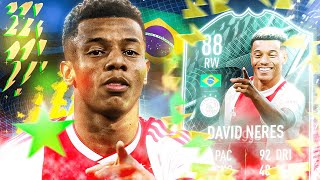 UN CRACK  🥵 DAVID NERES 88 SBC SQUAD FOUNDATIONS PLAYER REVIEW 🇧🇷  FIFA 22 Ultimate Team [upl. by Eynenihc729]