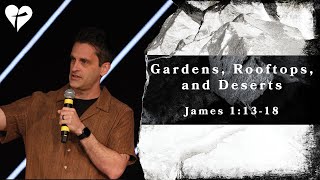 Gardens Rooftops and Deserts James 11318  a sermon on faith and endurance [upl. by Annaiv559]