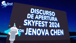 Discurso de apertura SkyFest 2024 con Jenova Chen · Animación Cocowoll · Sky Children of the Light [upl. by Gniy]