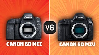 Canon 6D Mark II vs Canon 5D Mark IV Which Camera Is Better With Ratings amp Sample Footage [upl. by Sacram]