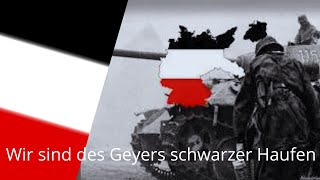 quotWir sind des Geyers schwarzer Haufenquot  canción popular alemana alemania [upl. by Iey]