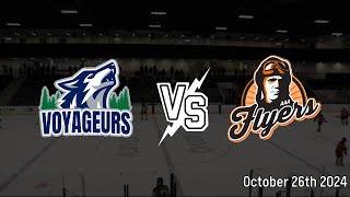 Dieppe Flyers VS North West Voyageurs  102624 [upl. by Eilujna]