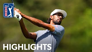 Akshay Bhatia shoots 8under 64  Round 1  Rocket Mortgage  2024 [upl. by Ahtar]