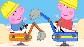 Peppa Pig Official Channel  Digger World [upl. by Nossah]